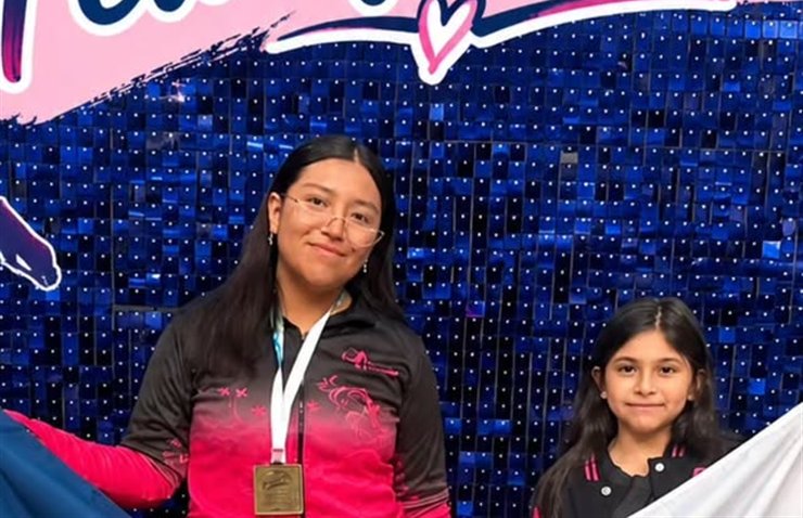 Catalina y Martina, premiadas en patinaje artístico